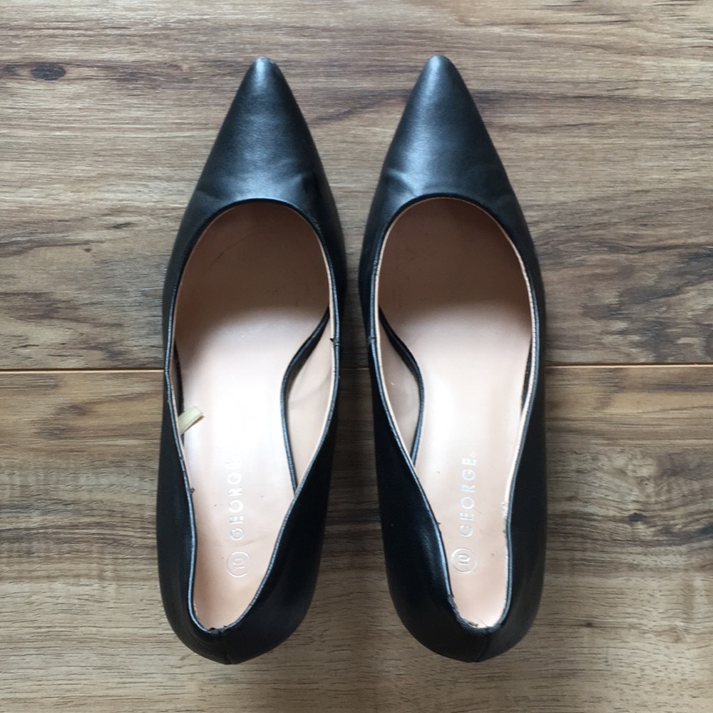 Black George Heels